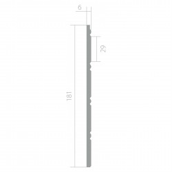 Стеновая панель под покраску Ultrawood Wain 0001 1086×813×6