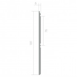 Стеновая панель под покраску Ultrawood Wain 002 1086×813×6