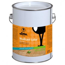Цветное масло с твердым воском Lobasol Markant Color дуб мореный
