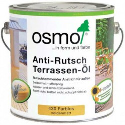 Антискользящее масло для террас Osmo Anti-Rutsch Terrassen 430 Бесцветное 0,125 л