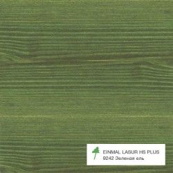 Однослойная лазурь Osmo Einmal-Lasur HS Plus 9242 Зеленая ель