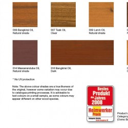 Масло для террас Osmo Terrassen-Ole 009 Лиственница 0,125 л