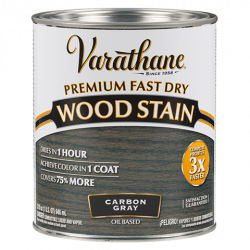 Цветное масло для дерева Varathane Fast Dry 304559 Угольный серый 0,946 л