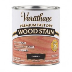 Цветное масло для дерева Varathane Fast Dry 307413 Коралловый 0,946 л