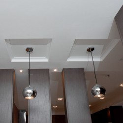 Потолочный плинтус под покраску Orac Decor Orac Axxent CX109 2000×44×44