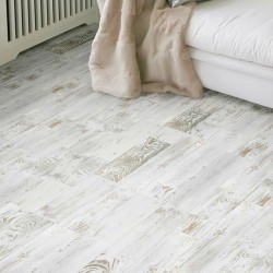 Пробковый пол клеевой Corkstyle Loft Bone 1235×305×6