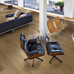 Паркетная доска Kahrs Столичная Дуб Дублин Dublin 151N4AEKF0KW240 Calm 2420×187×15