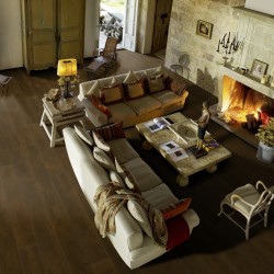 Паркетная доска Kahrs Гармония Дуб Брауни Brownie 153N6CEKA1KW240 Lively 2423×200×15