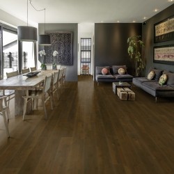 Паркетная доска Kahrs Гармония Дуб Брауни Brownie 153N6CEKA1KW240 Lively 2423×200×15