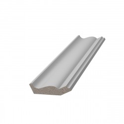 Потолочный плинтус ЛДФ под покраску Ultrawood CR 0025 2440×25,4×40