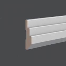 Молдинг ЛДФ под покраску Ultrawood U 004 2200×75×22