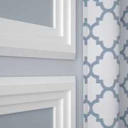 Молдинг ЛДФ под покраску Ultrawood U 004 2200×75×22