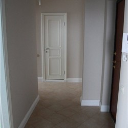 Плинтус деревянный ламинированный Pedross белый гладкий SEG100 2500×95×15