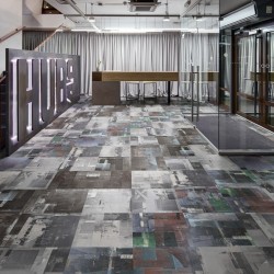 Кварцвиниловая плитка Tarkett Art Vinyl клеевая Lounge Digi Edition Paul DJ 457,2×457,2×3