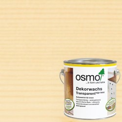 Масло с твердым воском для дерева Osmo Dekorwachs Transparent 3101 Бесцветное шелковисто-матовое 0,125 л