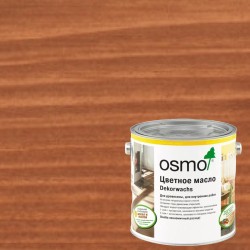 Масло с твердым воском для дерева Osmo Dekorwachs Transparent цвет 3138 Махагон шелковисто-матовый 0,22 л