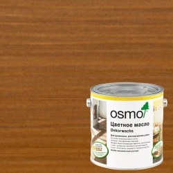 Масло с твердым воском для дерева Osmo Dekorwachs Transparent цвет 3143 Коньяк шелковисто-матовый 0,22 л