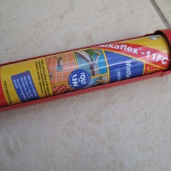 Герметик SikaFlex 11FC полиуретановый 89443 черный 0,3 л