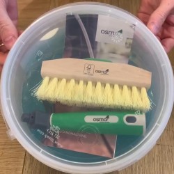 Гель для очищения посеревшей древесины Osmo Holz-Entgrauer Kraft Gel 6609 2,5 л