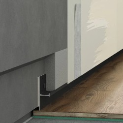 Плинтус алюминиевый теневой Laconistiq Regular Черный 31-11-300 3000×45×15