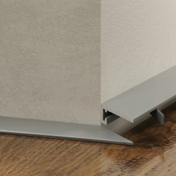 Микроплинтус алюминиевый Laconistiq Micro 11 Mini Серебряный 11-13-200 2000×11×5