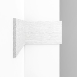 Стеновая панель из полистирола Decomaster Eco Line D310-70 Дуб белый 2900×100×7