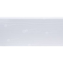 Плинтус Alpine Floor Rico Concept 80 Белый с тиснением RC80001 2200×80×20