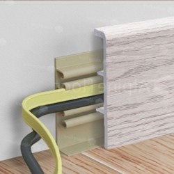 Плинтус Alpine Floor Rico Concept 80 Ясень арктик RC80010 2200×80×20