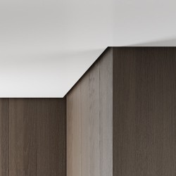 Профиль теневой алюминиевый Modern Decor RAL 9005 Черный муар 52-79-46 2500×38×45