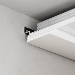 Профиль теневой алюминиевый Modern Decor RAL 9005 Черный муар 52-79-46 2500×38×45