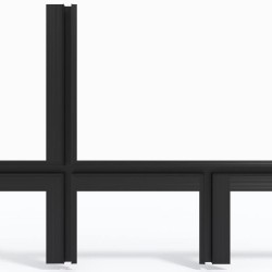 Профиль алюминиевый теневой Laconistiq Classic Светлое золото 21-15-300 3000×37×10,7