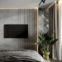 Профиль алюминиевый теневой Laconistiq Classic Светлое золото 21-15-300 3000×37×10,7