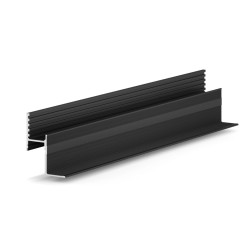 Профиль алюминиевый теневой с подсветкой Laconistiq Multilevel Черный 25-11-300 3000×46,3×27,7