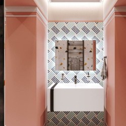 Стеновая панель под покраску Orac Decor Modern Zigzag W108 2000×250×18