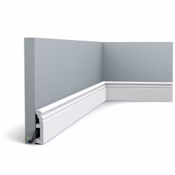Плинтус под покраску Orac Decor New Classic SX195 2000×80×19