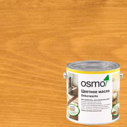 Масло с твердым воском для дерева Osmo Dekorwachs Transparent цвет 3103 Дуб светлый шелковисто-матовый 0,22 л