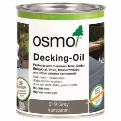 Масло для террас Osmo Terrassen-Ole цвет 019 Серый шелковисто-матовое 0,22 л