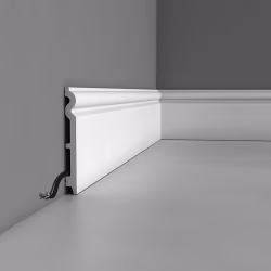 Плинтус под покраску Orac Decor Axxent SX138 2000×138×15