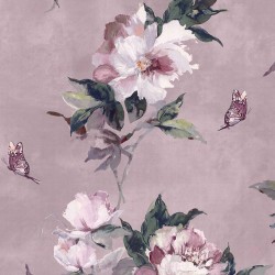 Обои 1838 Wallcoverings Camellia Madama Butterfly Blush 1703-108-02