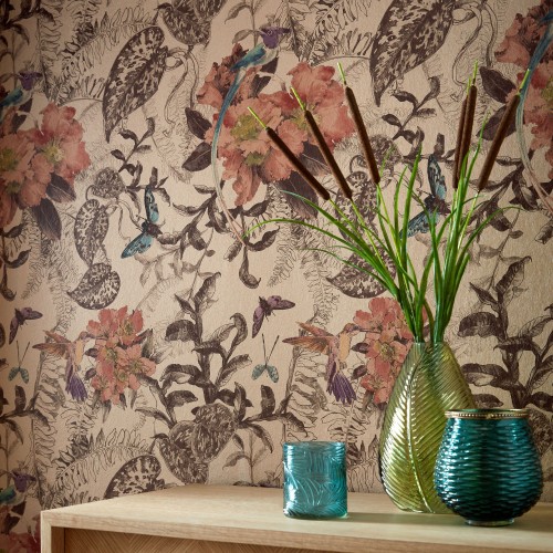 Обои 1838 Wallcoverings Willow Hedgerow Copper 2008-144-04