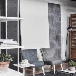 Обои Designers Guild Casablanca Sakiori Charcoal PDG1041/06