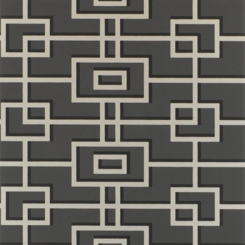Обои Designers Guild Geometric volume 1 Rheinsberg - Noir P533/05