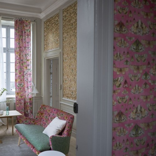 Обои Designers Guild Jardin Des Plantes Issoria Rose PDG713/03 Обои Designers Guild Jardin Des Plantes Issoria Rose PDG713/03