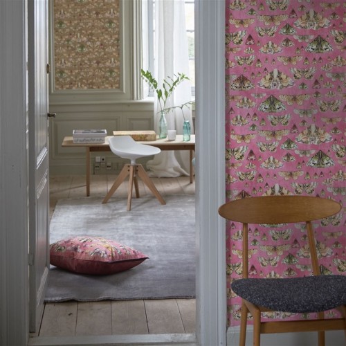 Обои Designers Guild Jardin Des Plantes Issoria Rose PDG713/03 Обои Designers Guild Jardin Des Plantes Issoria Rose PDG713/03