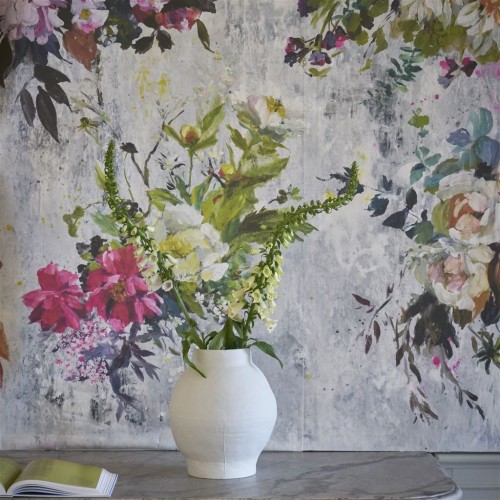 Панно Designers Guild Jardin Des Plantes Aubriet Fuchsia PDG717/01 Панно Designers Guild Jardin Des Plantes Aubriet Fuchsia PDG717/01
