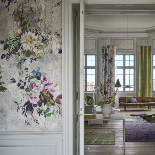 Панно Designers Guild Jardin Des Plantes Aubriet Amethyst PDG717/02 Панно Designers Guild Jardin Des Plantes Aubriet Amethyst PDG717/02