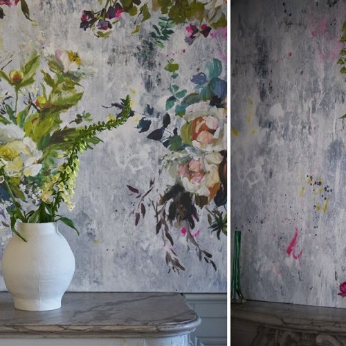 Панно Designers Guild Jardin Des Plantes Aubriet Amethyst PDG717/02 Панно Designers Guild Jardin Des Plantes Aubriet Amethyst PDG717/02