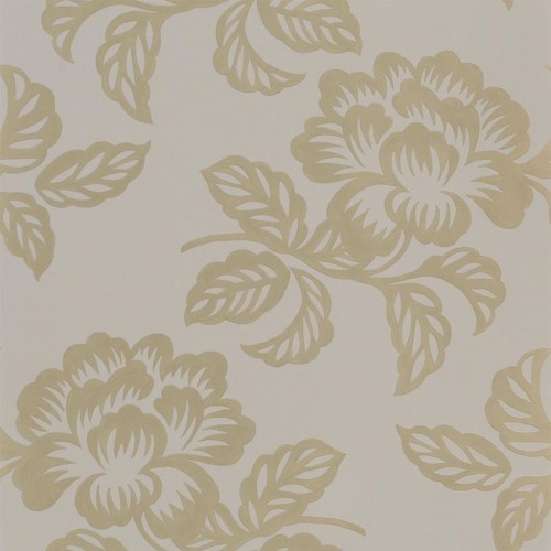Обои Designers Guild Majolica Berettino Gold PDG1020/03 Обои Designers Guild Majolica Berettino Gold PDG1020/03