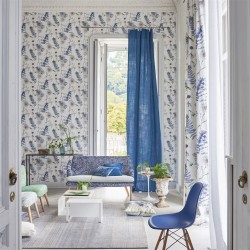Обои Designers Guild Majolica Acanthus Indigo PDG1022/01