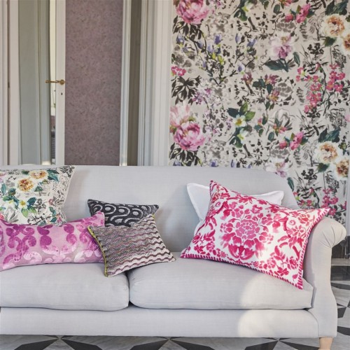 Панно Designers Guild Majolica Majolica Slate PDG1028/02 Панно Designers Guild Majolica Majolica Slate PDG1028/02